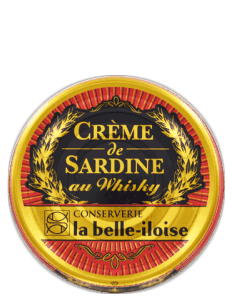 Crème Sardine au Whisky La belle-iloise