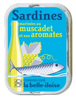 Sardines Muscadet Aromates La Bel-iloise